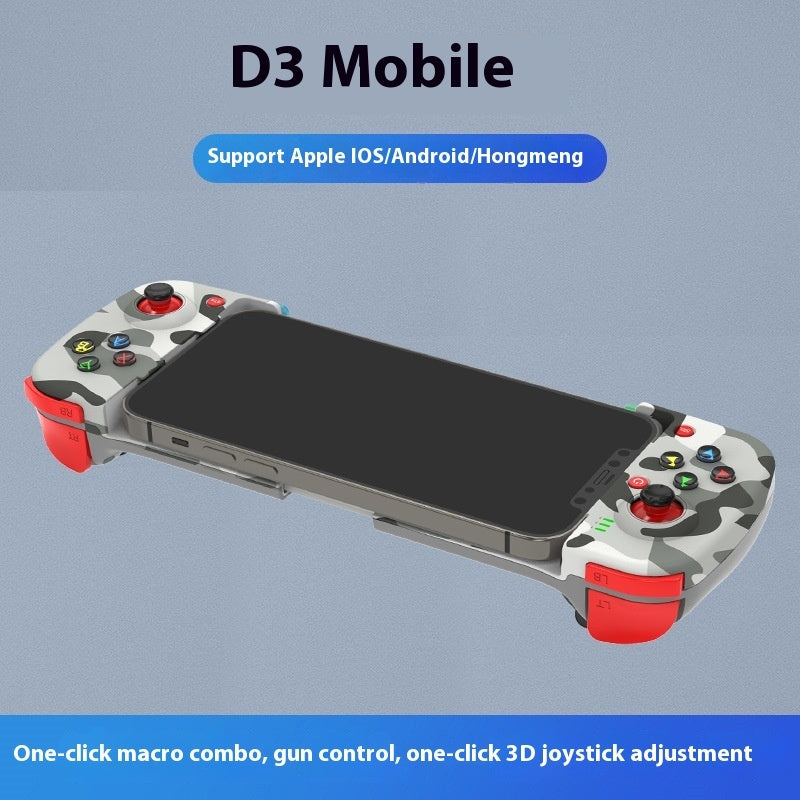Model D3 Mobile Game Controller – Stretchable Bluetooth Gamepad for iOS & Android