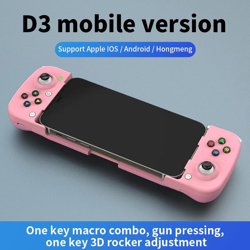 Model D3 Mobile Game Controller – Stretchable Bluetooth Gamepad for iOS & Android