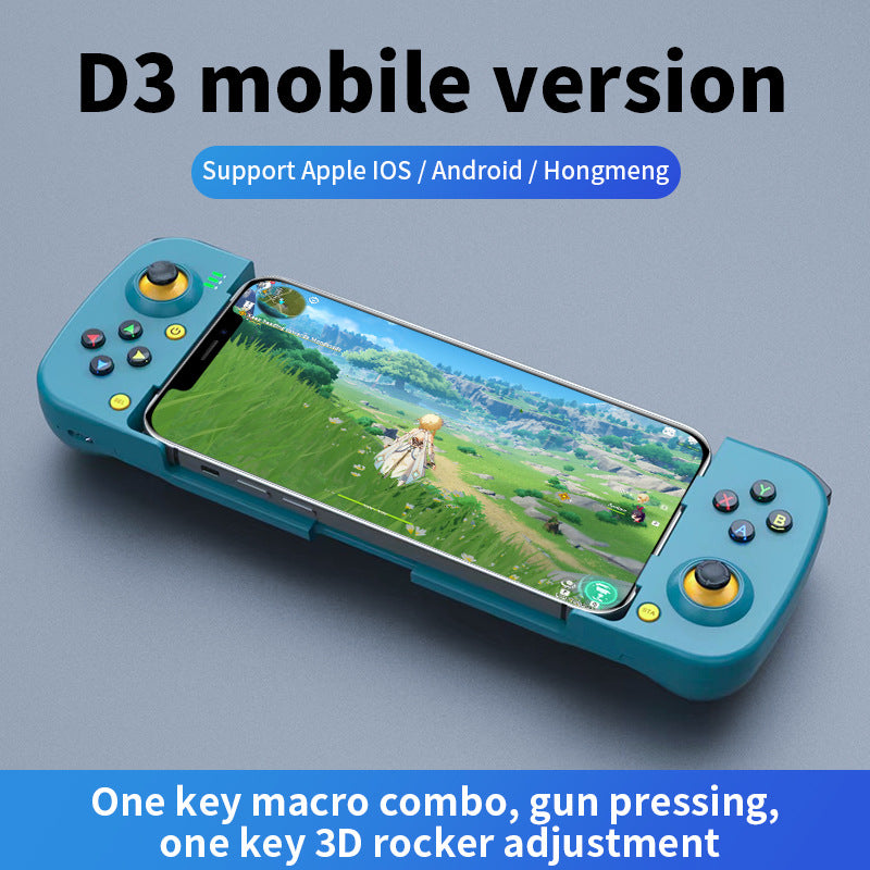 Model D3 Mobile Game Controller – Stretchable Bluetooth Gamepad for iOS & Android