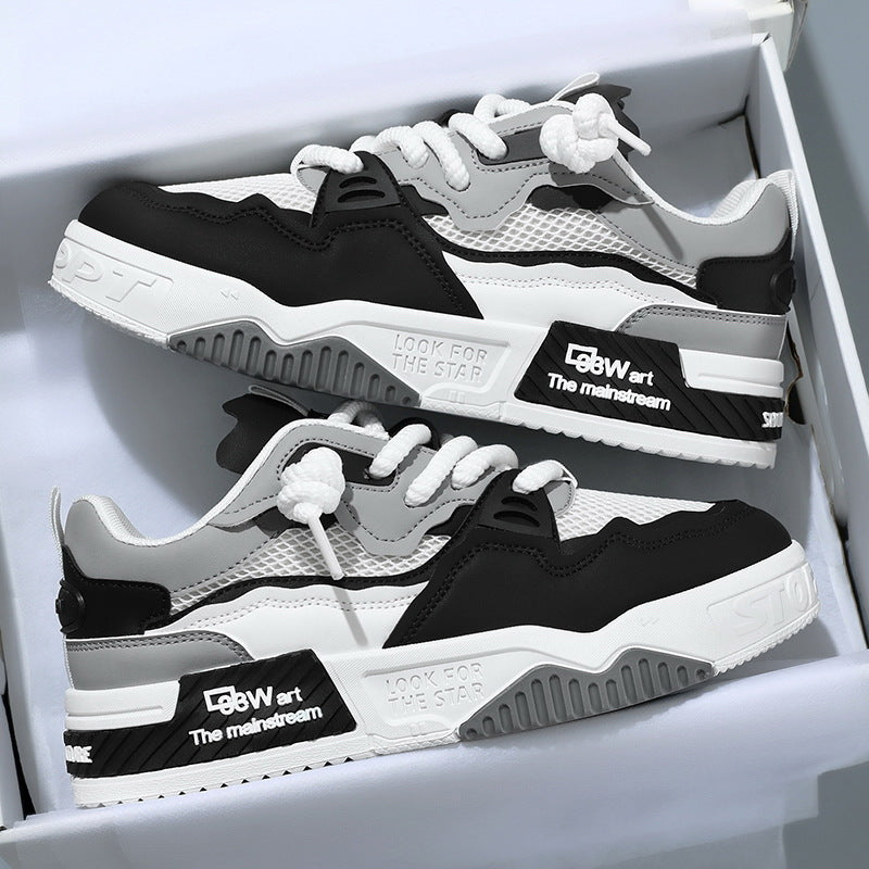 Men’s Fashion Sneakers – All-Match Casual Shoes with Soft Comfort Sole