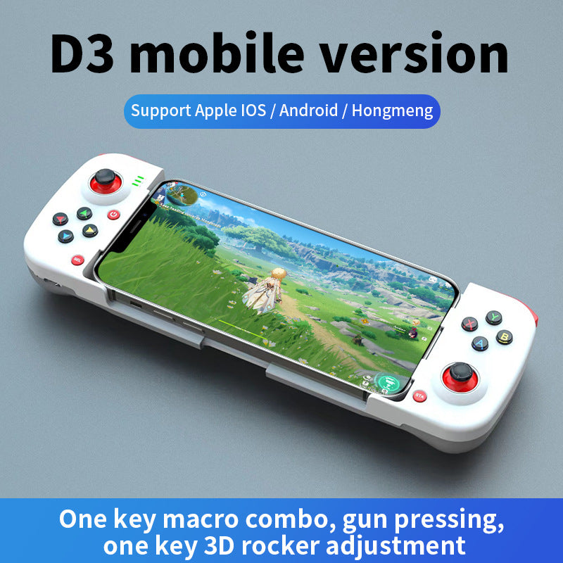 Model D3 Mobile Game Controller – Stretchable Bluetooth Gamepad for iOS & Android