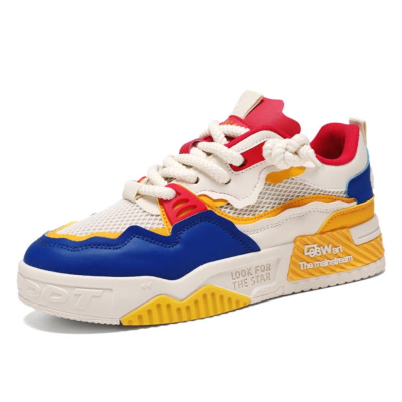 Men’s Fashion Sneakers – All-Match Casual Shoes with Soft Comfort Sole