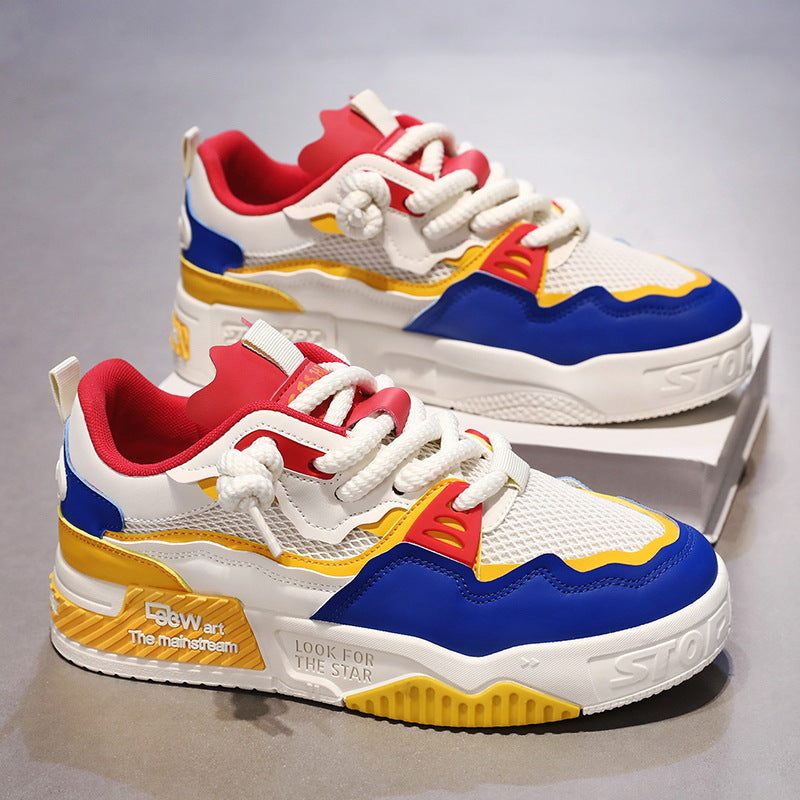 Men’s Fashion Sneakers – All-Match Casual Shoes with Soft Comfort Sole