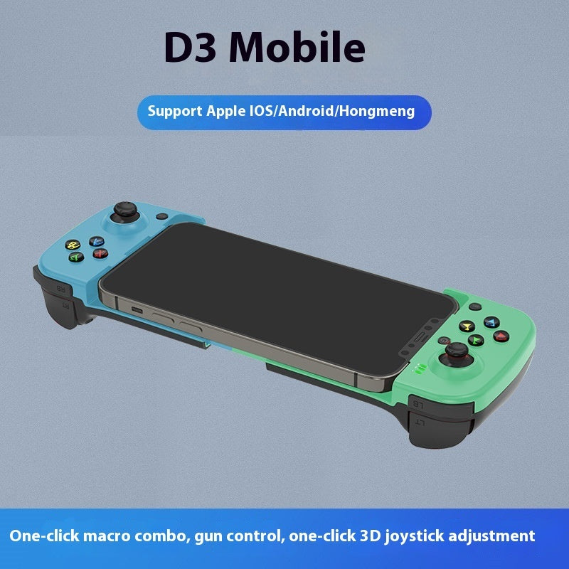 Model D3 Mobile Game Controller – Stretchable Bluetooth Gamepad for iOS & Android