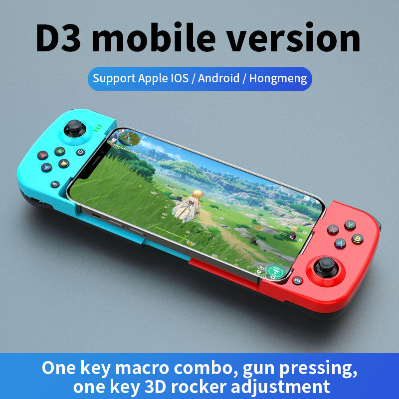 Model D3 Mobile Game Controller – Stretchable Bluetooth Gamepad for iOS & Android