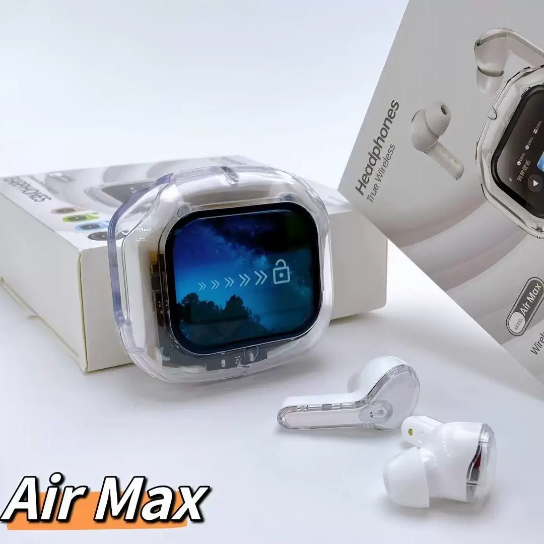 Air Max Touch-Control Earbuds | Noise-Canceling In-Ear Headphones