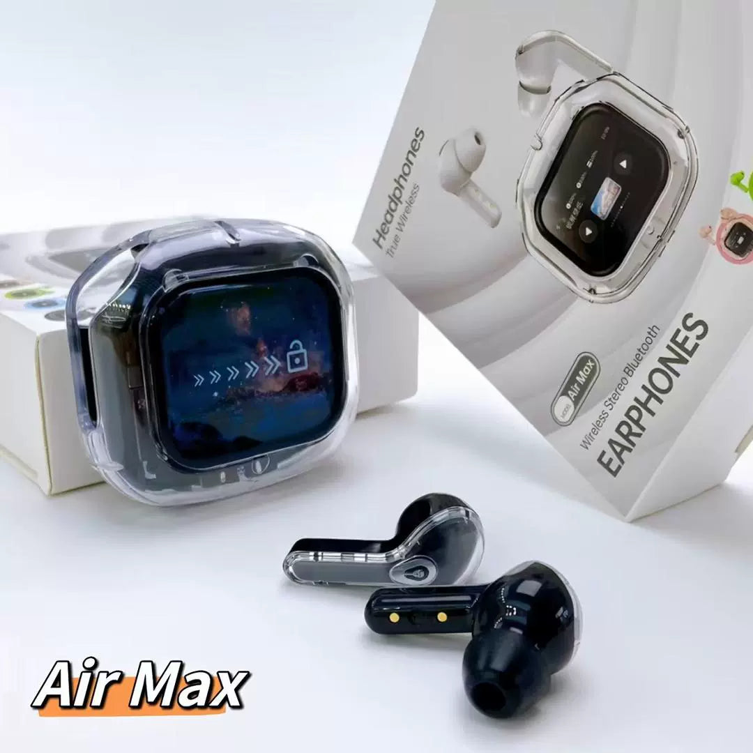 Air Max Touch-Control Earbuds | Noise-Canceling In-Ear Headphones