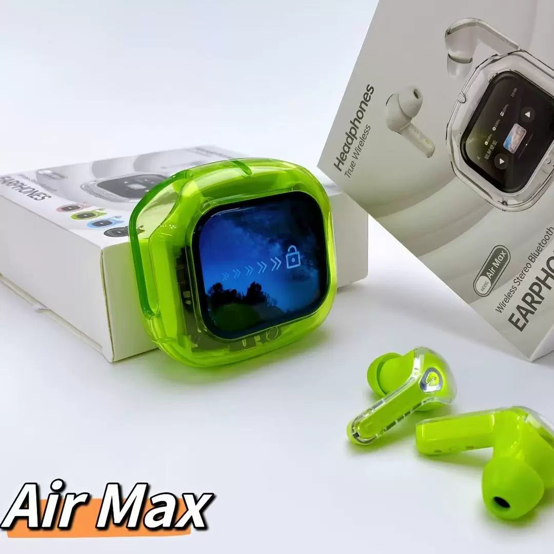 Air Max Touch-Control Earbuds | Noise-Canceling In-Ear Headphones